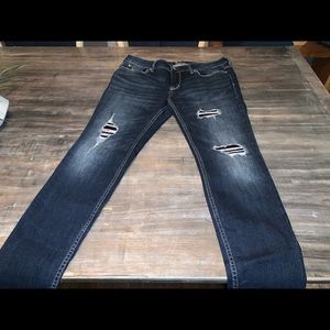 BNWOT bootlegger skinny jeans
